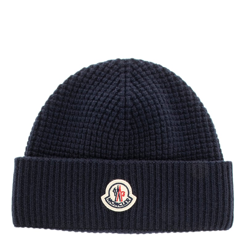 Moncler Wool Cashmere Beanie - One Size Fits Most