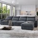 preview thumbnail 2 of 16, Merax Convertible Sofa Couch with Reversible Chaise