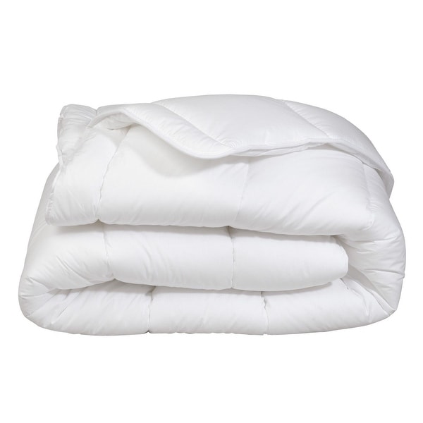 Details about   Super Soft Oversized Lightweight White Down Alternative Comforter All Season Bed 