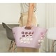 preview thumbnail 14 of 21, Flexible Plastic Laundry Basket - Square Storage Hamper with Side Handles for Easy Carrying - 28 Litter