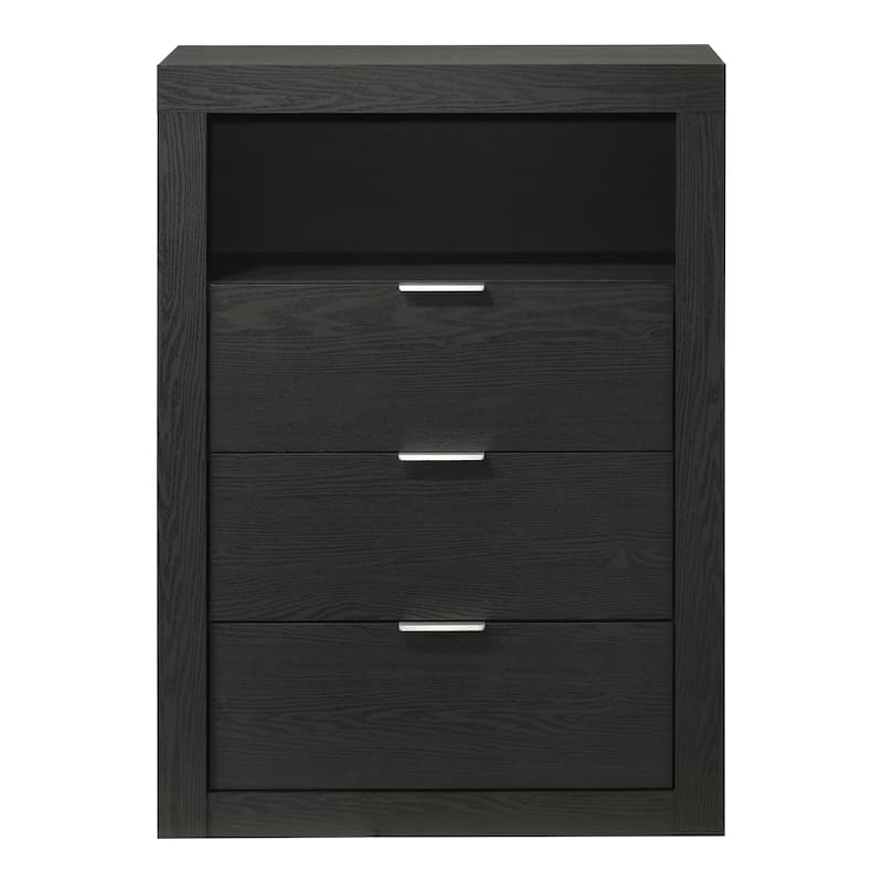 Furniture of America Merro Modern 3-Piece Solid Wood Bedroom Set