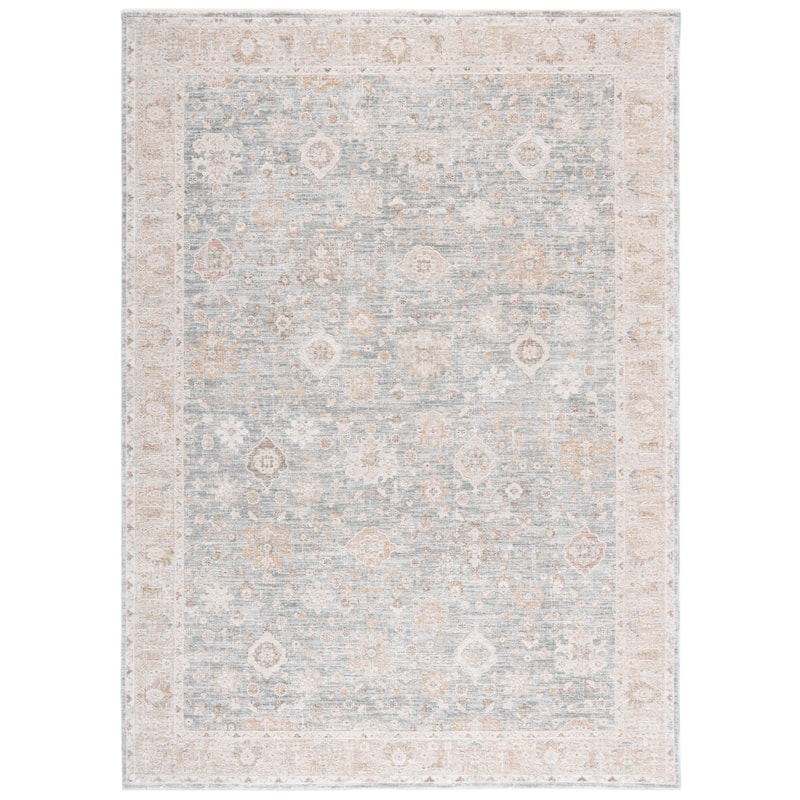 Lauren Ralph Lauren Maka Vintage Distressed Rug - 8' x 10' - Blue/Beige Ivory