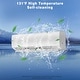 preview thumbnail 8 of 7, White Split Air Conditioner 18000BTU ,Ductless Inverter Heat Pump, 208-230V 17SEER2,Min Split AC/Heating System, Energy Saving