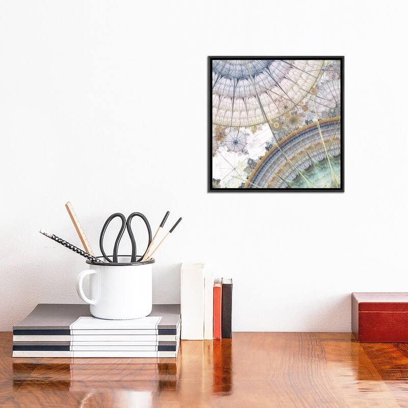 iCanvas "Clockworks I" by James Burghardt Framed