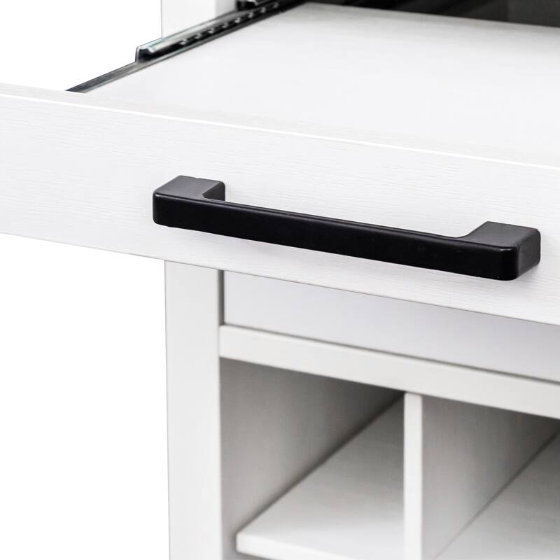 GDF Studio - Centennial Modern 35.43" Tall Modular Wine Bar Buffet Cabinet Storage