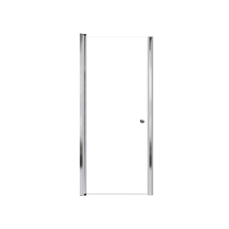 Transolid LSD307006C 70" High x 30" Wide Pivot Frameless Shower Door - Polished Chrome