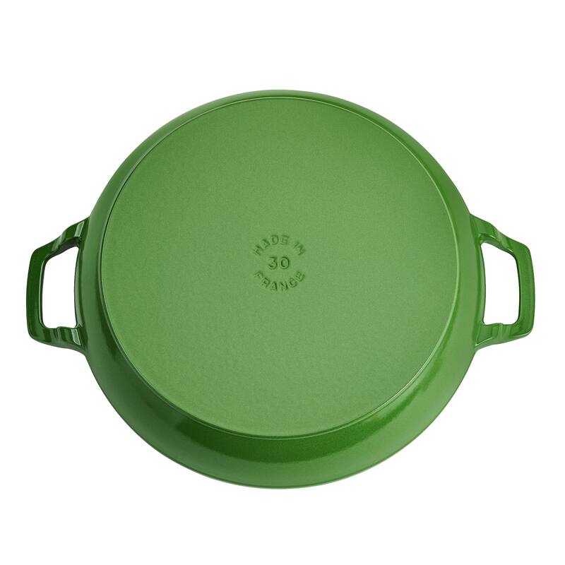 STAUB Cast Iron 3.5-qt Braiser with Glass Lid