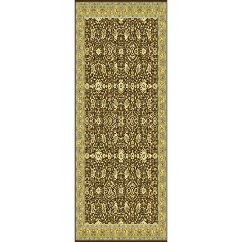 SAFAVIEH Treasures Manerva Oriental Rug - 4' x 6' - Brown/Caramel