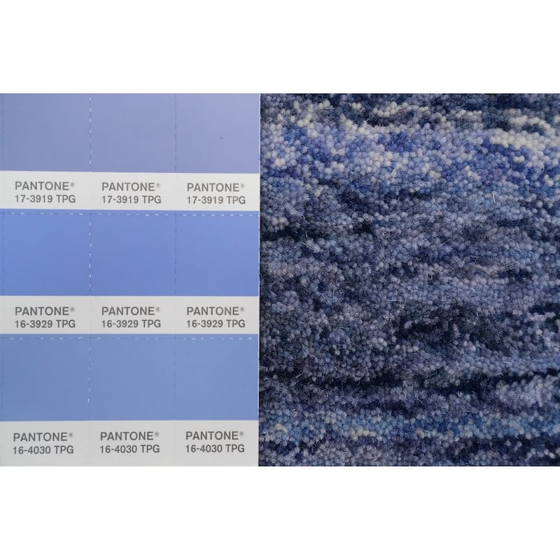 Hand Knotted Oriental 100% Wool Carpet Tribal Animal Pictorial Navy Blue & Blues Gabbeh Area Rug - 8' 3'' X 5' 4''