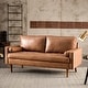 preview thumbnail 25 of 49, OVIOS Mid-century Modern Sofa Camel
