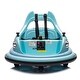 preview thumbnail 19 of 22, 12V Electric Kids Bumper Car w/ Parent Remote Control, LED Lights, Bluetooth Music & Anti-Collision Padding (Ages 1.5-5 Years) Blue