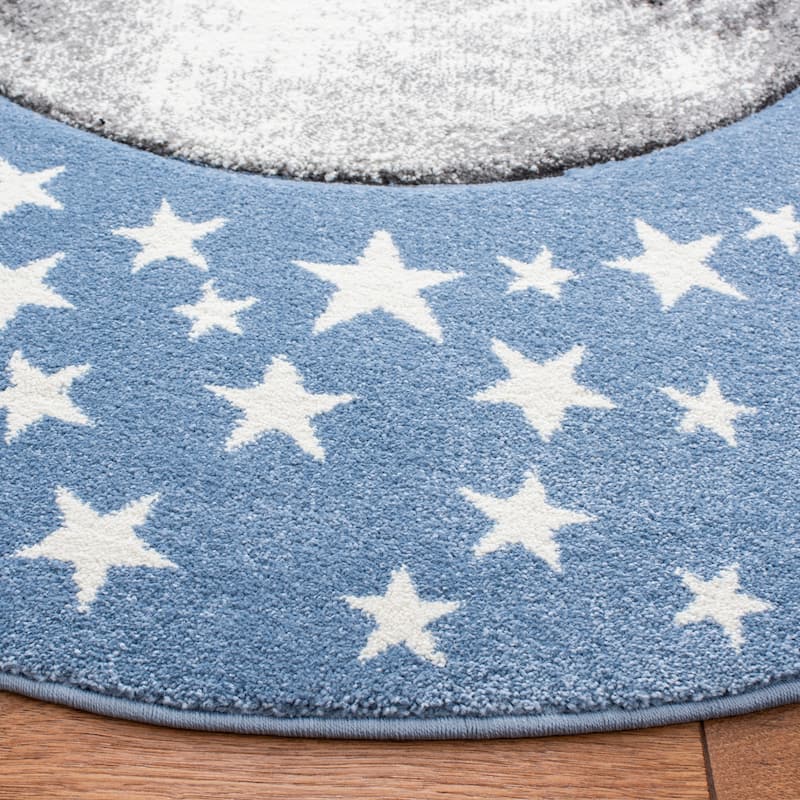 SAFAVIEH Carousel Kids Aine Moon Rug