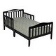 preview thumbnail 6 of 4, Blaire Espresso Toddler Bed with Safety Rails