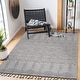 preview thumbnail 3 of 5, LOOM & LUXE Collection White/White/Traditional Indoor/Outdoor Area Rug
