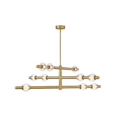 Hinkley Lighting 48336 Saxon 50" Wide LED Abstract Chandelier