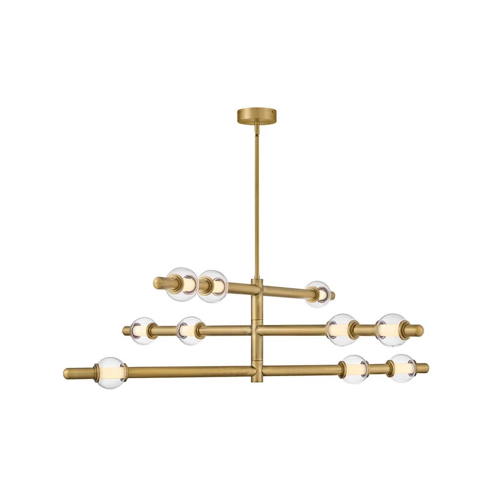 Hinkley Lighting 48336 Saxon 50" Wide LED Abstract Chandelier
