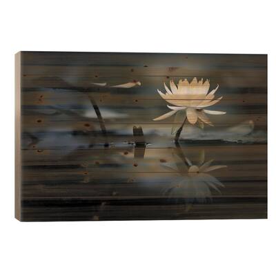 Reflection II Print On Wood by Takashi Suzuki - Multi-Color