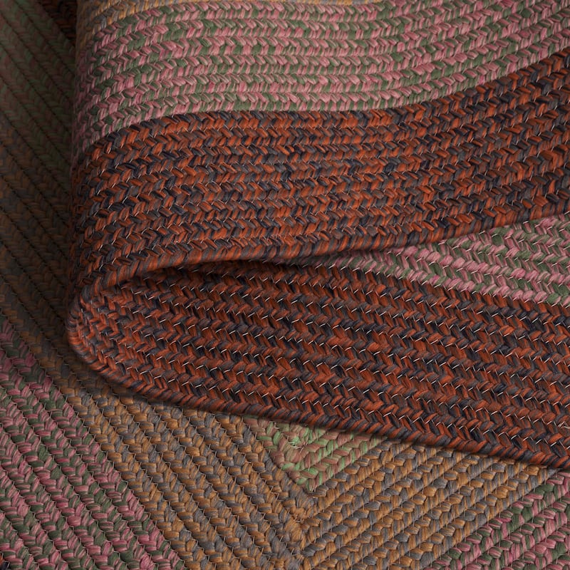 SAFAVIEH Handmade Braided Rosete Indoor/Outdoor Machine Washable Rug