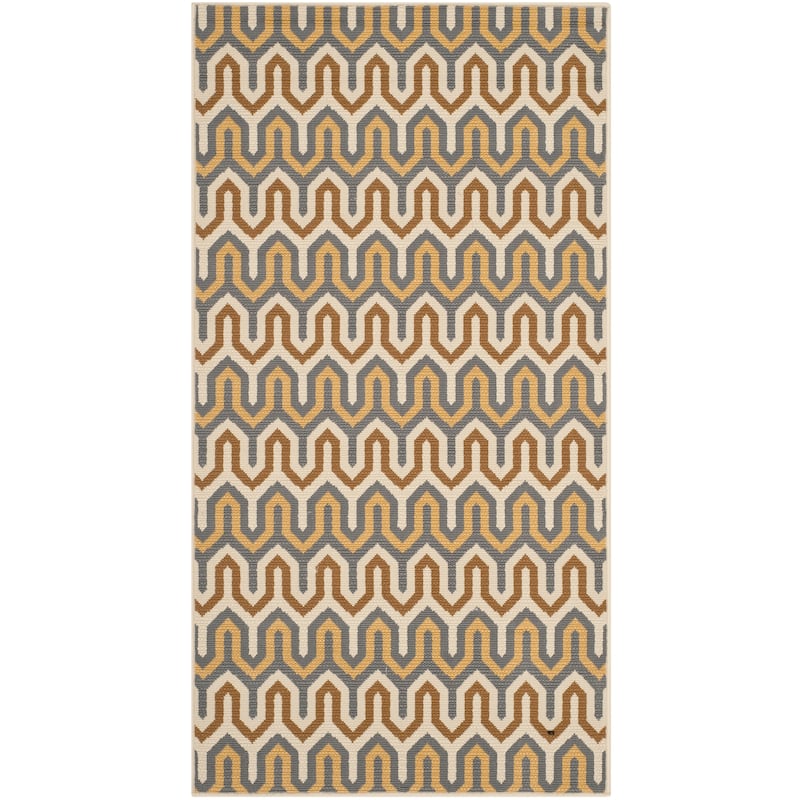 SAFAVIEH Hampton Derwen Modern Indoor/ Outdoor Waterproof Patio Backyard