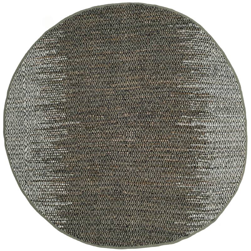SAFAVIEH Handmade Vintage Boho Leather Caprice Modern Stripe Leather