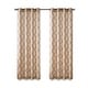 preview thumbnail 56 of 81, Madison Park Westmont Fretwork Print Grommet Top Window Curtain Panel