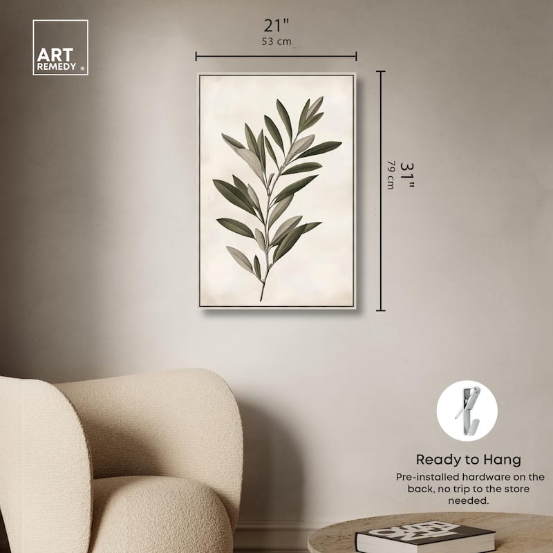 Verdant Virtue II Canvas by Art Remedy