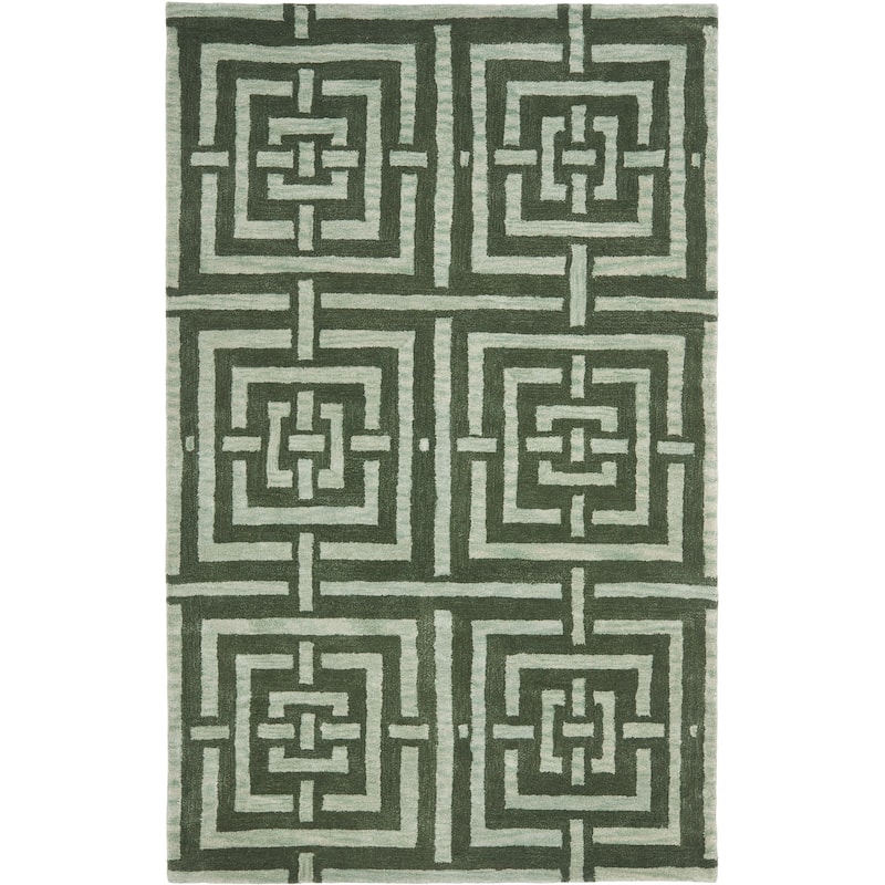 SAFAVIEH Handmade Wyndham Idalina Modern Wool Rug