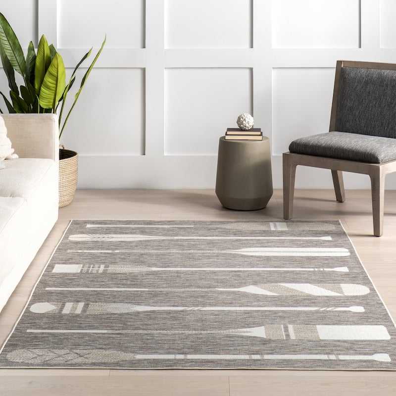 Nuloom Emmie Graphic Indoor/Outdoor Area Rug