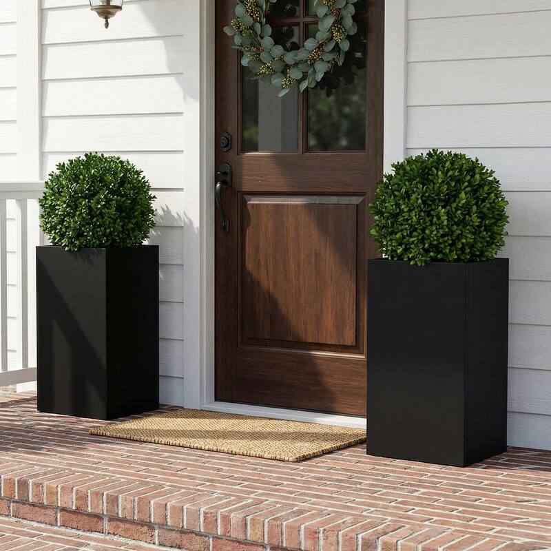 Metal Planters for Outdoor Plants Planter Box