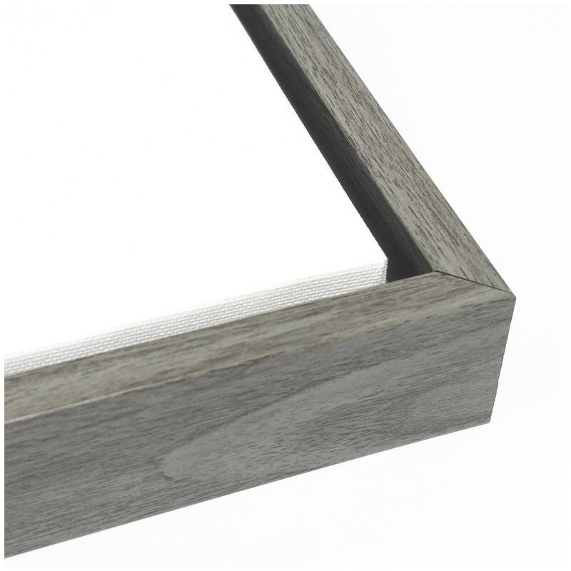 Kate and Laurel NC ZG Builder by Nikki Chu Framed Canvas Wall Art Print