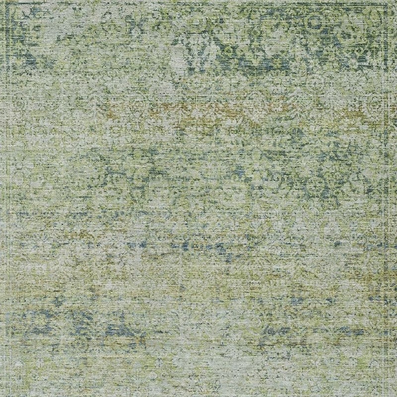 HomeRoots Abstract Traditional Rectangle Outdoor Rug