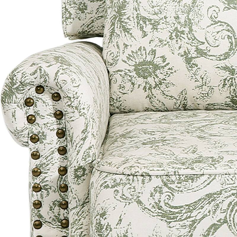 2 Set Modern Padded Seat Recliner Chair with PU Leather/Fabric