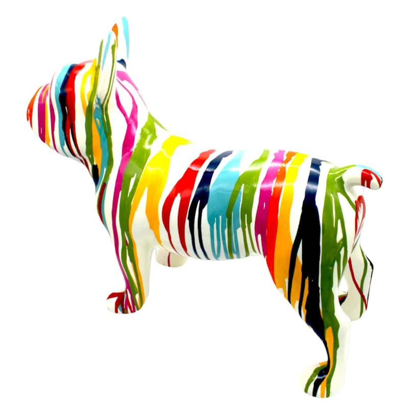 Interior Illusions Plus Graffiti Pup Dog - 17.5" long