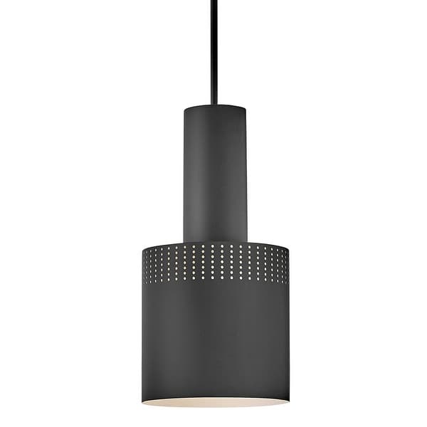 slide 1 of 1, Lark 83687 Casey 9" Wide Mini Pendant Black