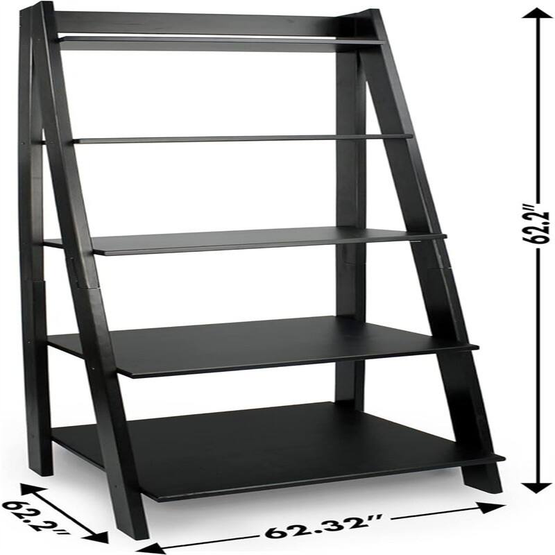 5 Shelf Ladder - 17.32"D x 17.32"W x 62.2"H