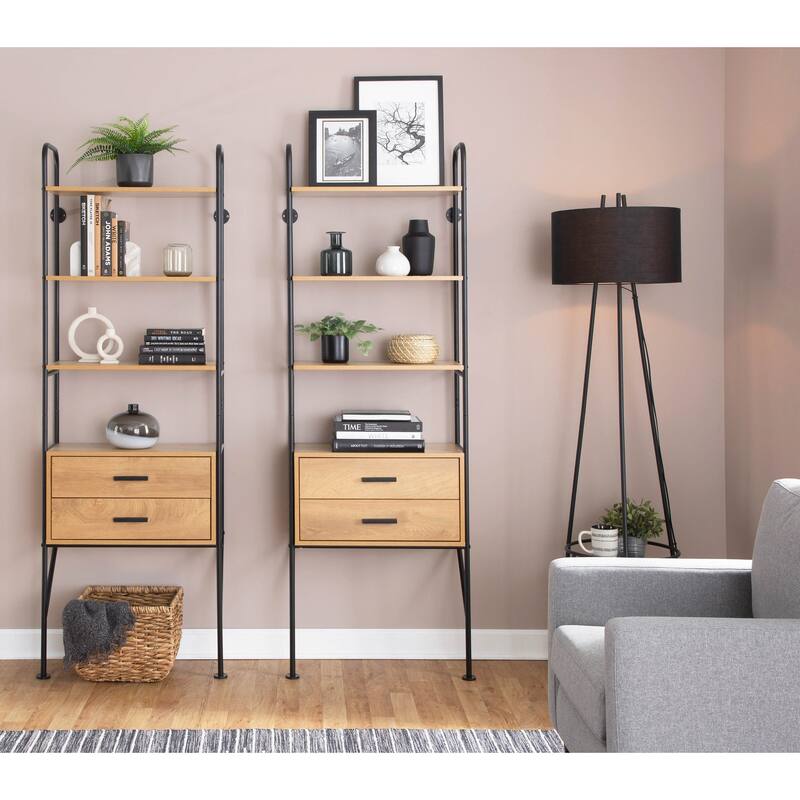 Lean Wall Mounted Bookcase