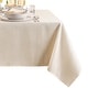 preview thumbnail 28 of 33, Continental Solid Texture Water and Stain Resistant Tablecloth