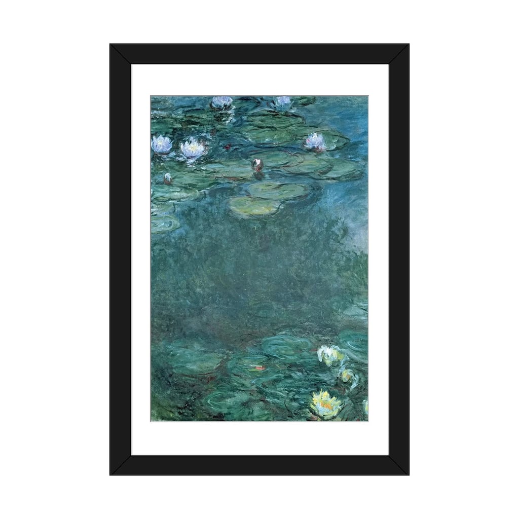 iCanvas "Water-Lilies " by Claude Monet