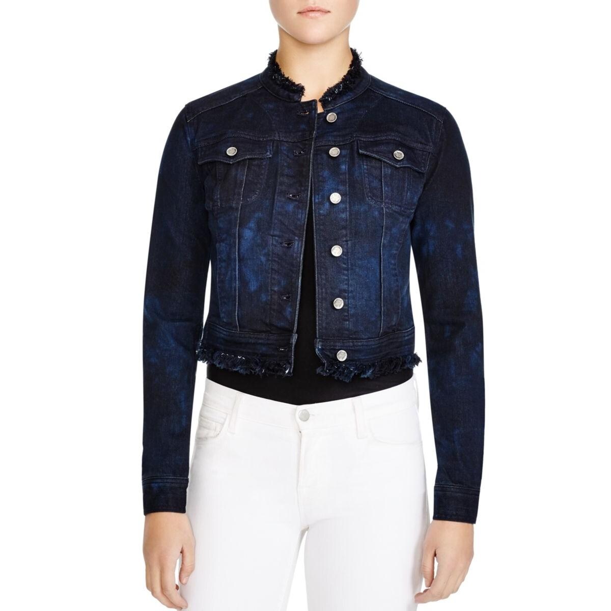 tahari jean jacket