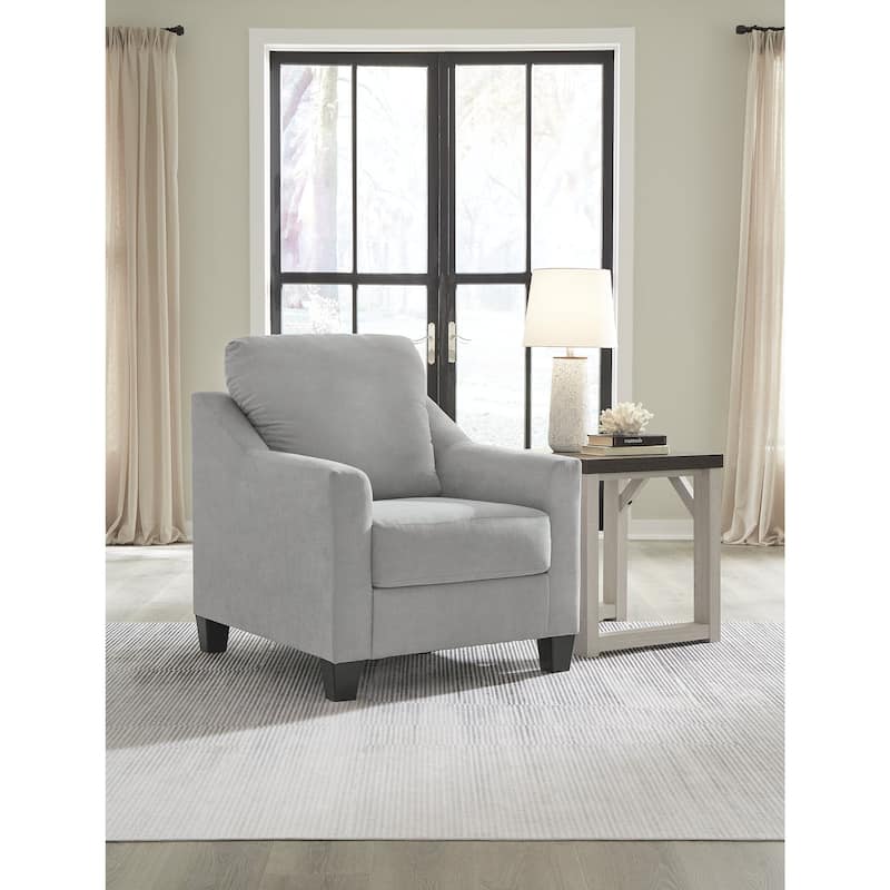 Signature Design by Ashley Adlai Gray Chair - 34"W x 39"D x 40"H