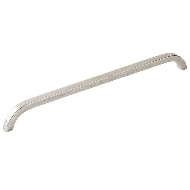 Schaub and Company 211025 Turno 12" Center to Center Solid Bronze - Polished White Bronze