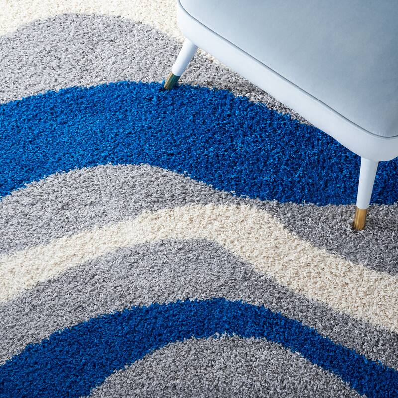 SAFAVIEH Art Shag June Abstract 1.25-inch Thick Rug