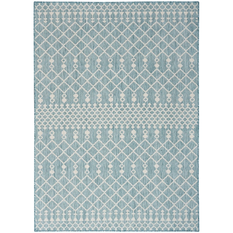 Nourison Positano Indoor/Outdoor Moroccan Area Rug