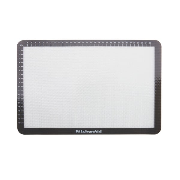 KitchenAid Silicone Baking Mat, 9x14 Inch, Gray - 1 pc