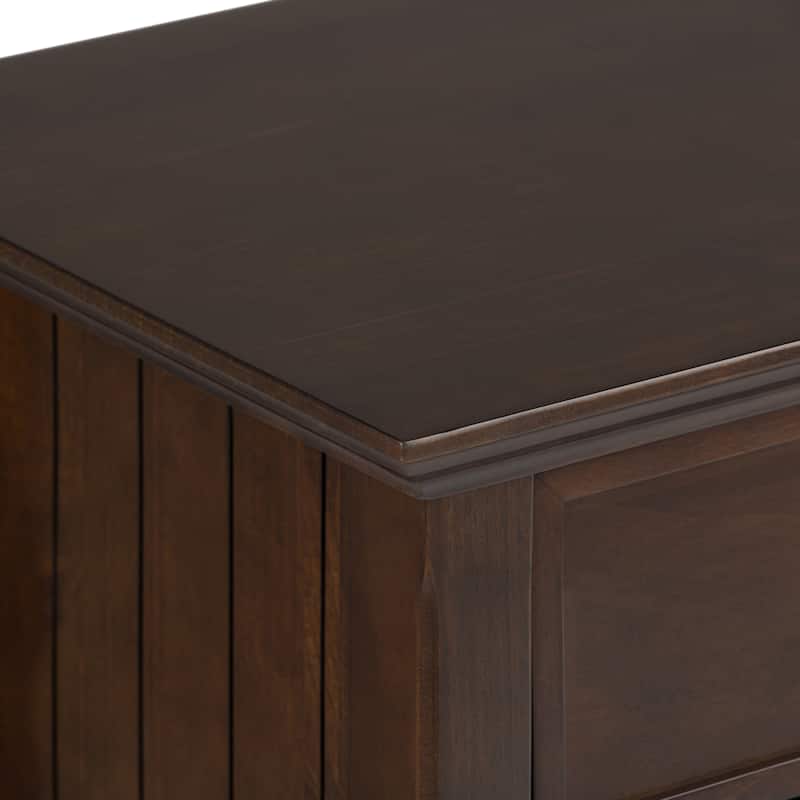WYNDENHALL Normandy SOLID WOOD 24 inch Wide Bedside Nightstand Table