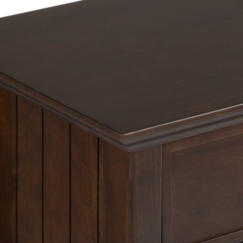 WYNDENHALL Normandy SOLID WOOD 24 inch Wide Bedside Nightstand Table