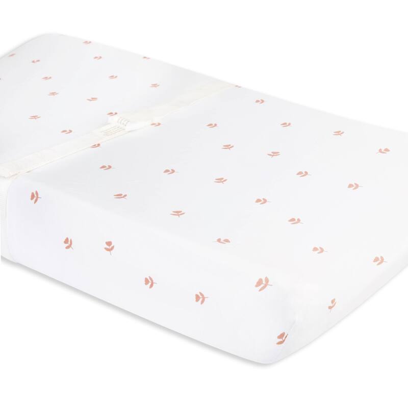 Ely's & Co. Baby Fitted Changing Pad Cover - Cradle Sheet Set - 2 Pack - 32" x 16"