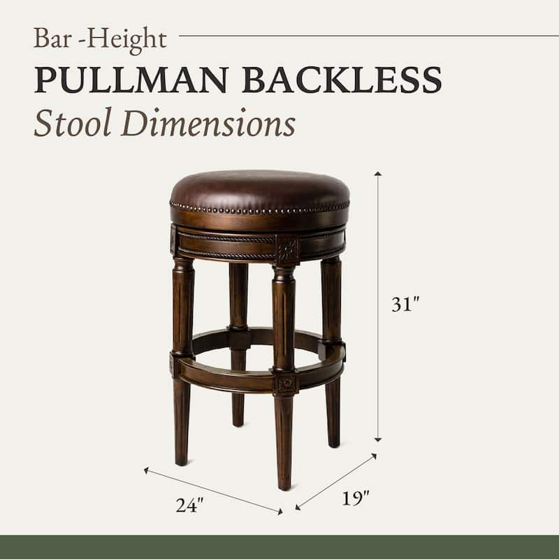 Maven Lane Pullman Backless Kitchen Stool