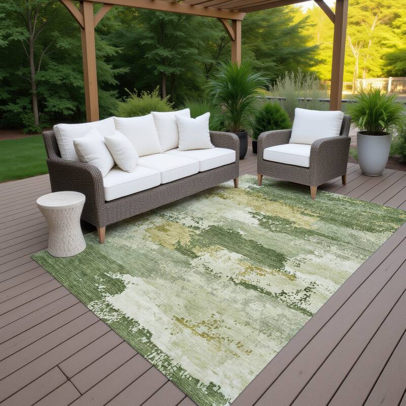 Machine Washable Indoor/ Outdoor Chantille Rug