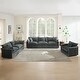 preview thumbnail 107 of 162, Cloud Chenille Upholstered Modular Sectional Sofa with DIY Combination Design Gray 3-Seater Sofa+2-Seater Sofa+Accent Chairs